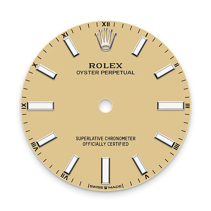 Beige dial - Rolex Oyster Perpetual 34 [M124200-0007]