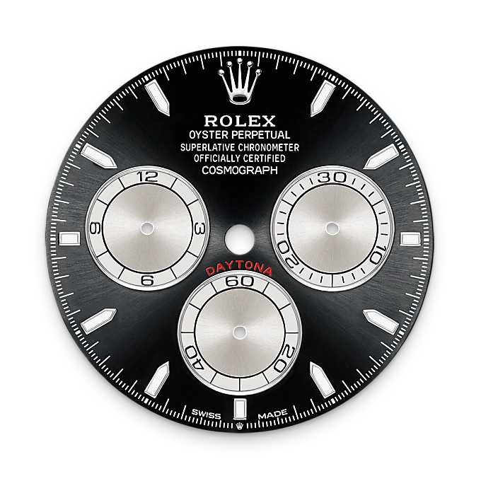 Bright black and steel dial - Rolex Cosmograph Daytona [M126509-0001]