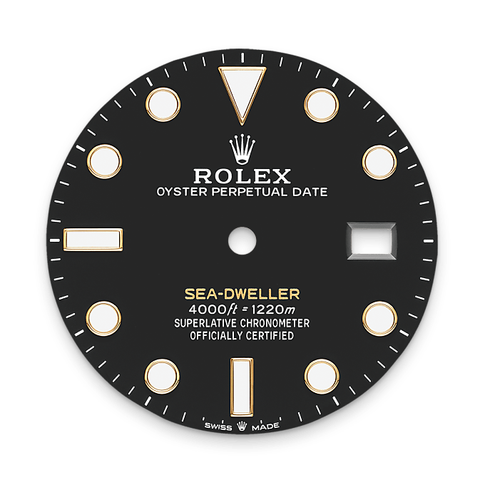 Intense black dial - Rolex Sea-Dweller [M126603-0001]