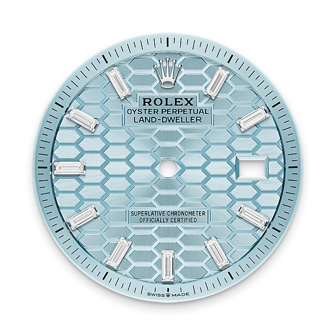Ice-Blue Dial - Rolex Land-Dweller 36 [M127286TBR-0001]