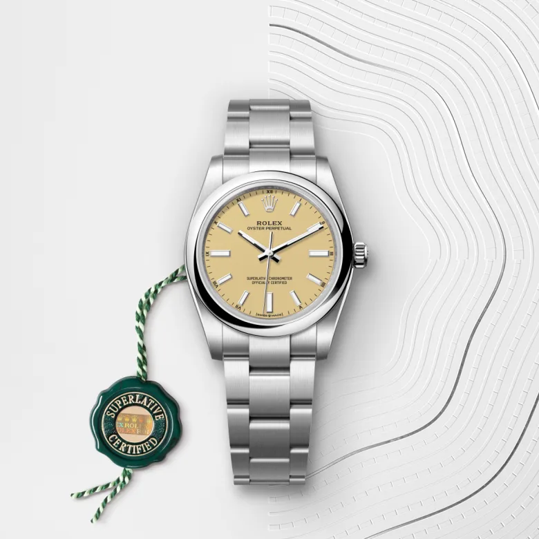 Gallery image #3 - Rolex Oyster Perpetual 34 [M124200-0007]