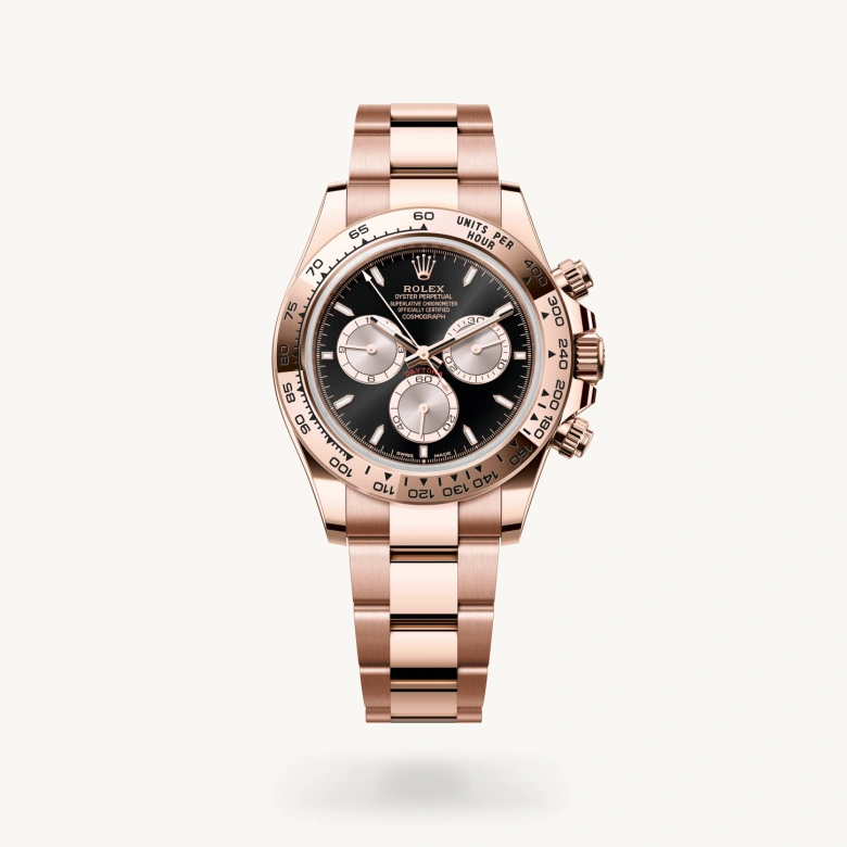Rolex Cosmograph Daytona in 18 ct Everose gold, M126505-0001 - Kirk Freeport