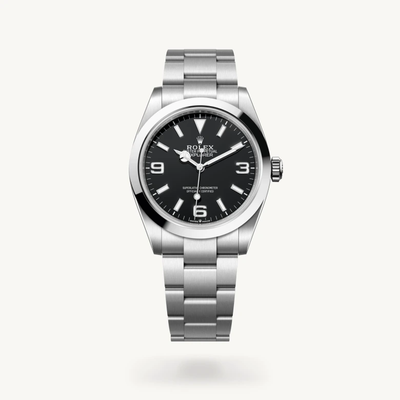 Rolex Explorer 40 in Oystersteel, M224270-0001 - Kirk Freeport