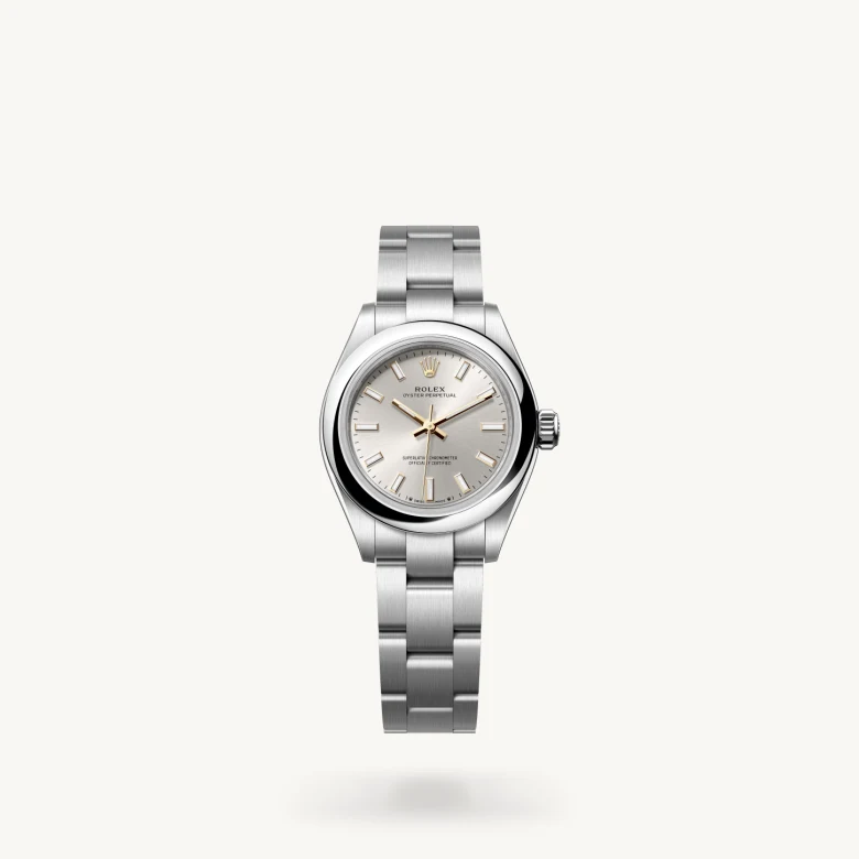 Rolex Oyster Perpetual 28 in Oystersteel, M276200-0001 - Kirk Freeport