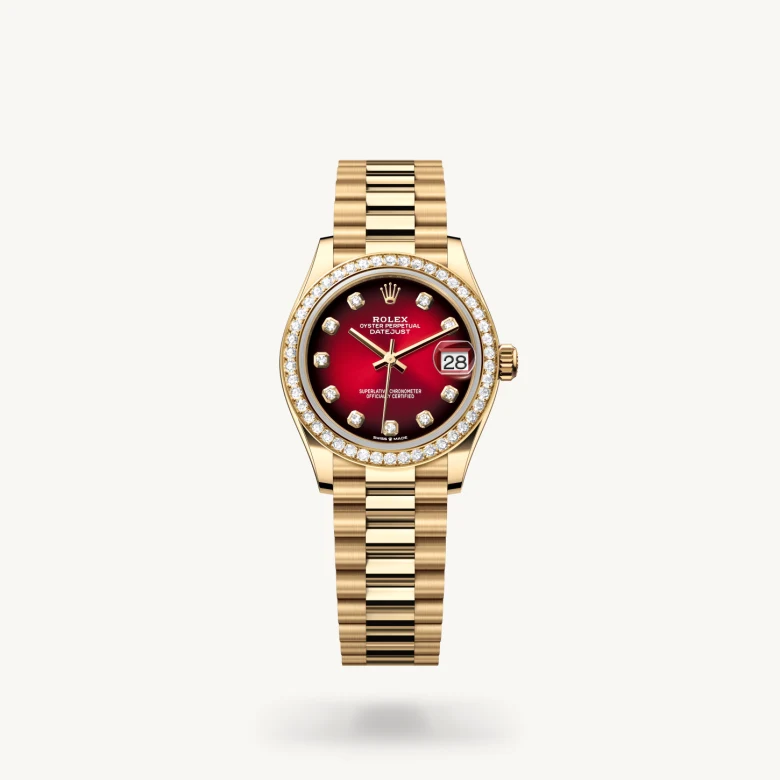 Rolex Datejust 31 in 18 ct yellow gold, M278288RBR-0041 - Kirk Freeport
