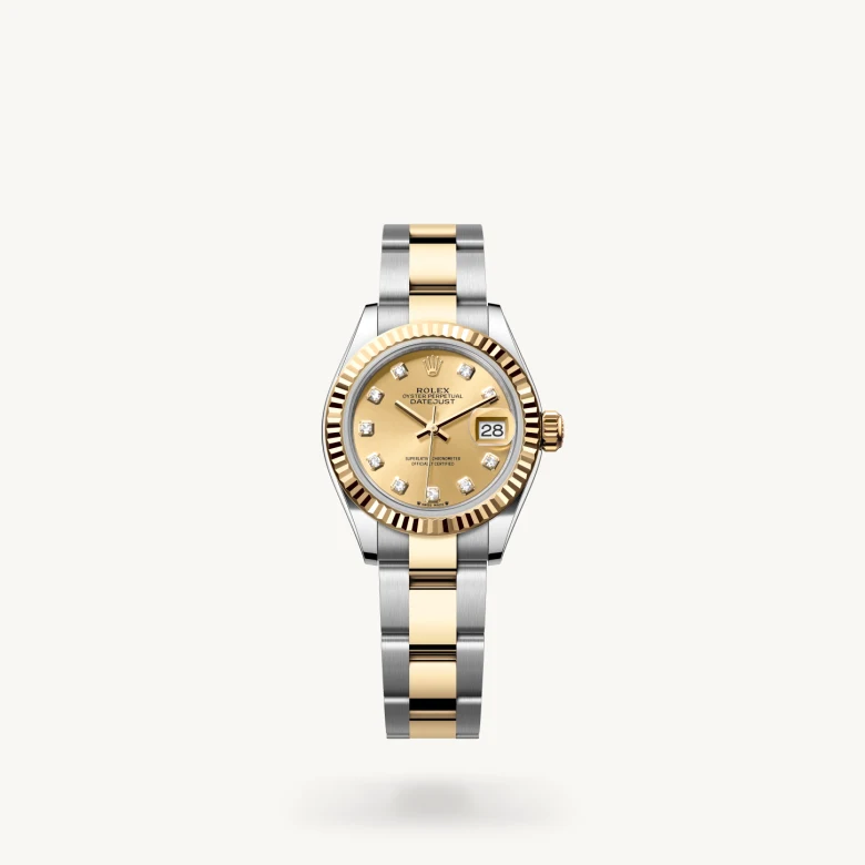 Rolex Lady-Datejust in Yellow Rolesor - combination of Oystersteel and yellow gold, M279173-0012 - Kirk Freeport