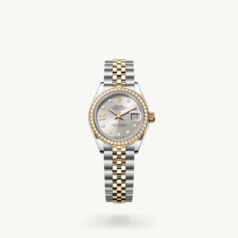 Rolex Lady-Datejust in Yellow Rolesor - combination of Oystersteel and yellow gold, M279383RBR-0003 - Kirk Freeport
