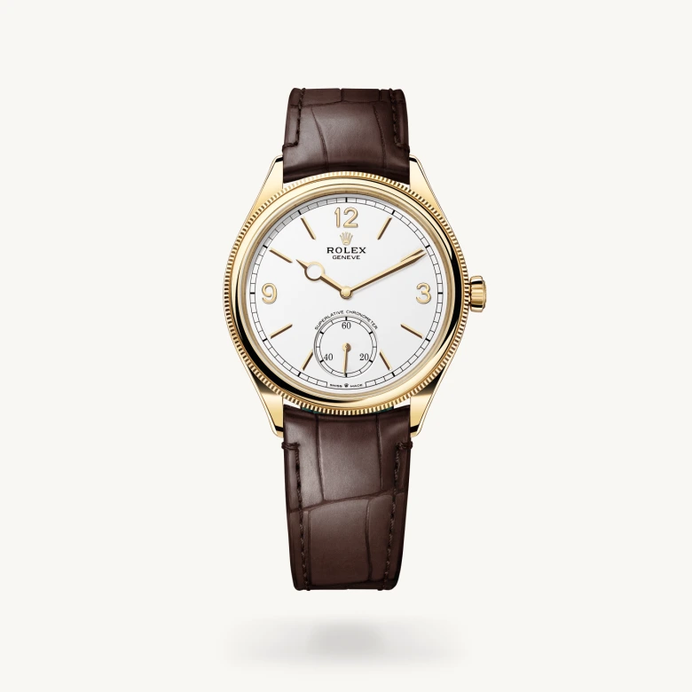 Rolex 1908 in 18 ct yellow gold, M52508-0006 - Kirk Freeport