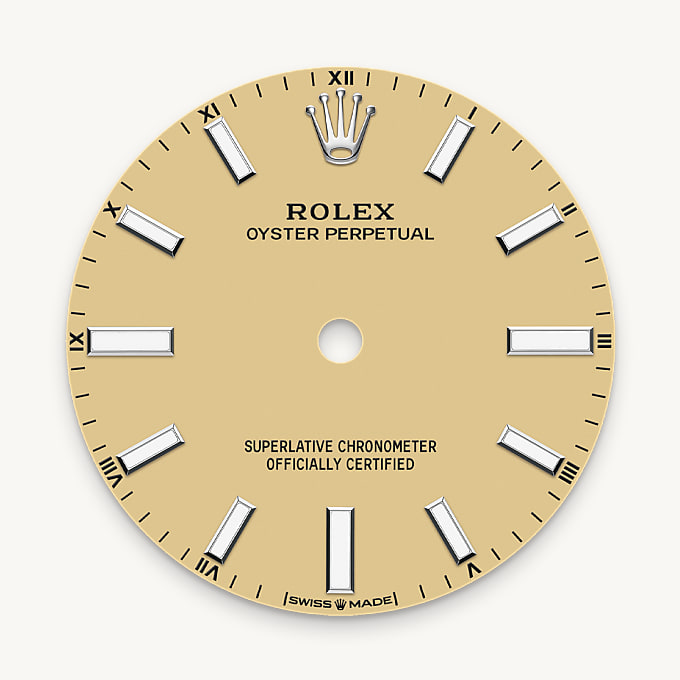 Beige dial - Rolex Oyster Perpetual 34 [M124200-0007]