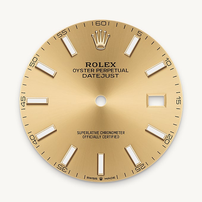 Champagne-colour dial - Rolex Datejust 41 [M126333-0010]