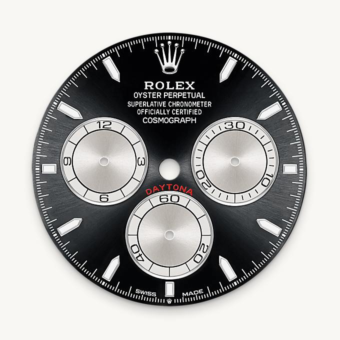 Bright black and steel dial - Rolex Cosmograph Daytona [M126509-0001]