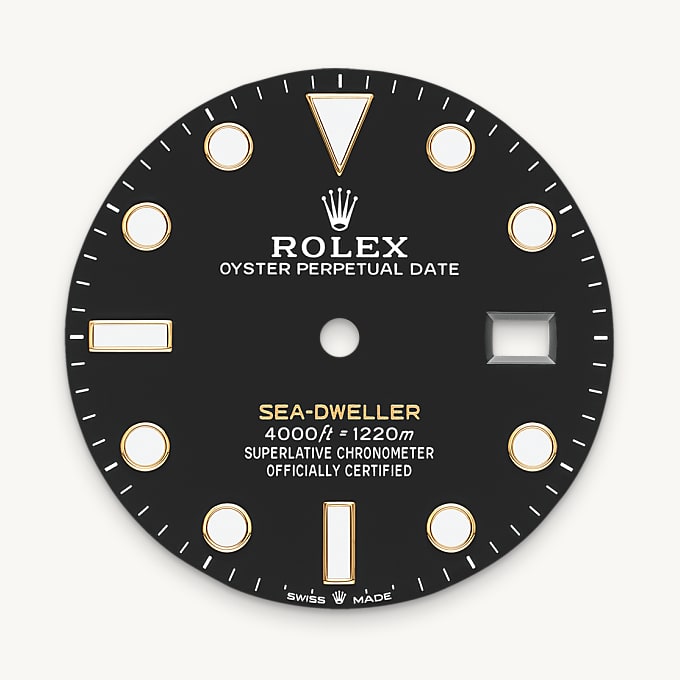 Intense black dial - Rolex Sea-Dweller [M126603-0001]