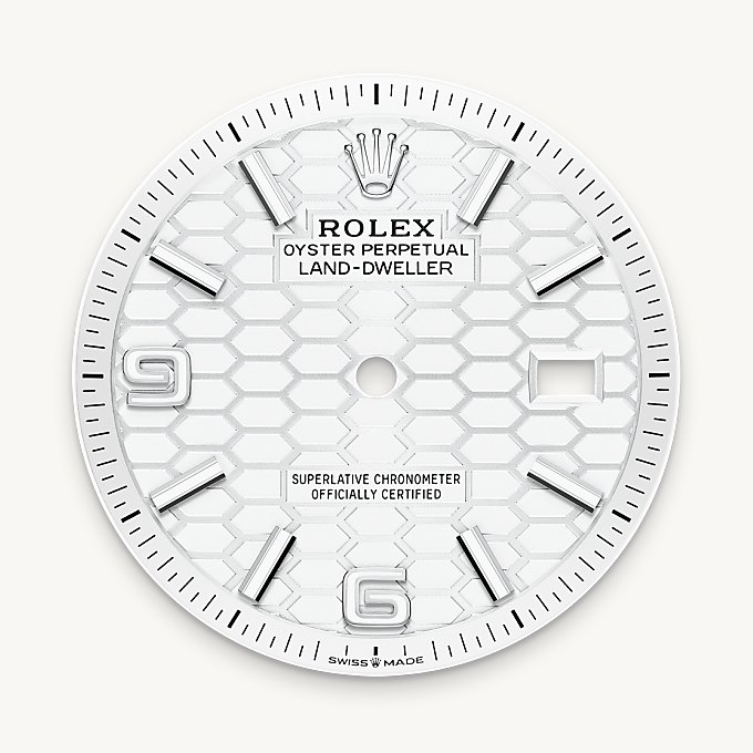 Intense white dial - Rolex Land-Dweller 36 [M127234-0001]