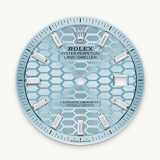 Ice-Blue Dial - Rolex Land-Dweller 36 [M127286TBR-0001]