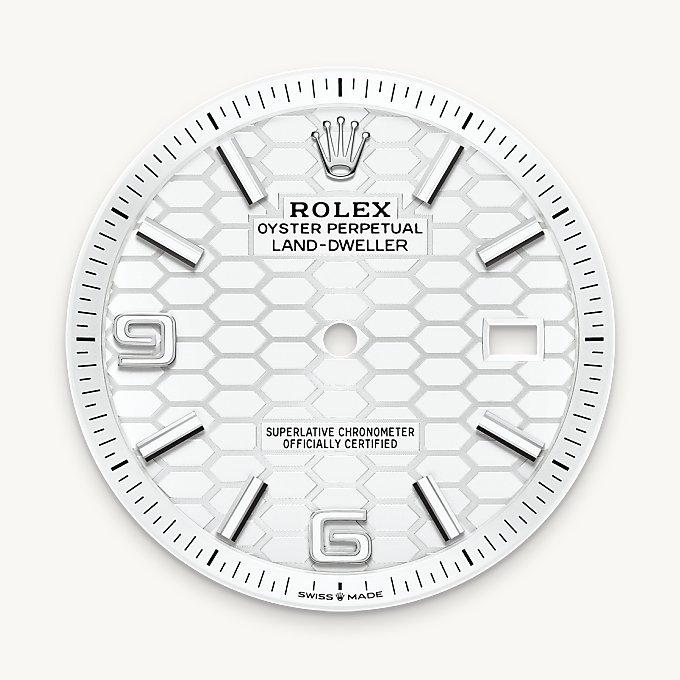 Intense white dial - Rolex Land-Dweller 40 [M127334-0001]