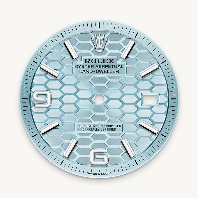 Ice-Blue Dial - Rolex Land-Dweller 40 [M127336-0001]