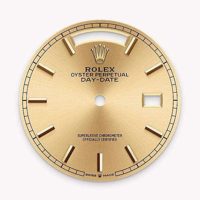 Champagne-colour dial - Rolex Day-Date 36 [M128238-0045]
