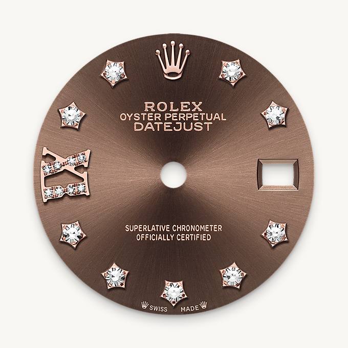 Chocolate Dial - Rolex Lady-Datejust [M279135RBR-0001]