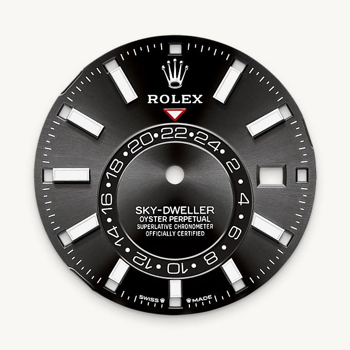 Bright black dial - Rolex Sky-Dweller [M336239-0002]