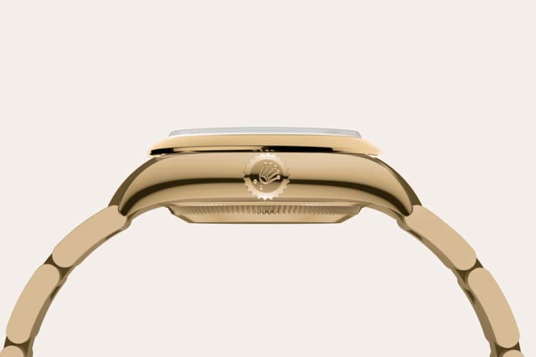 18 ct yellow gold - Rolex Oyster Perpetual 28 [M276208-0002]