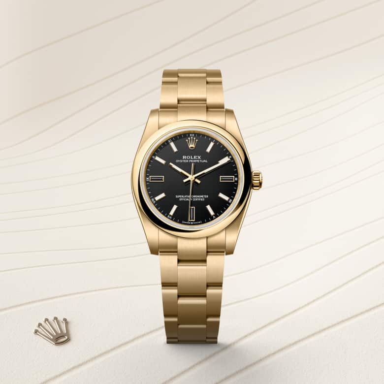 Rolex Oyster Perpetual 34 [M124208-0001] - Kirk Freeport