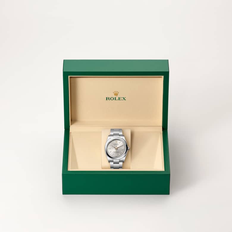 Rolex Oyster Perpetual 36 [M126000-0001] in beautiful green presentation box - Kirk Freeport
