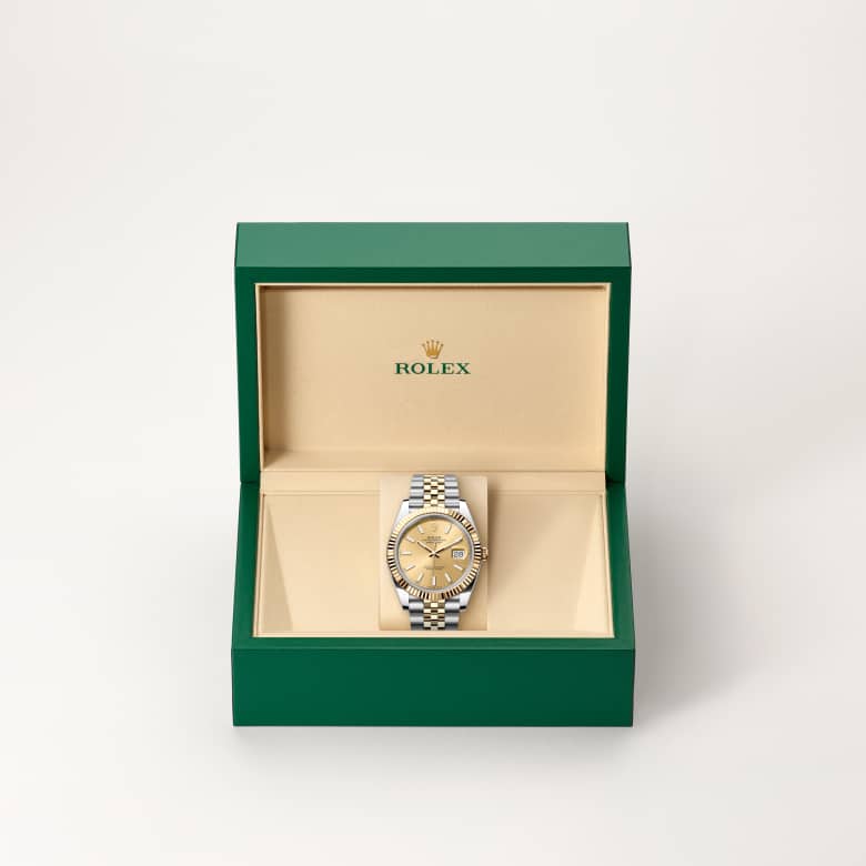 Rolex Datejust 41 [M126333-0010] in beautiful green presentation box - Kirk Freeport
