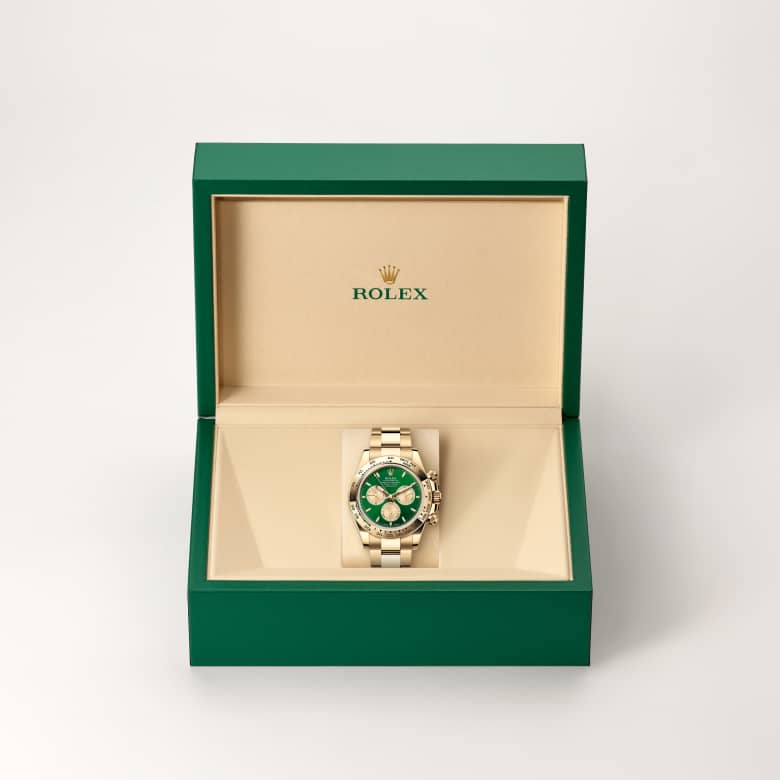 Rolex Cosmograph Daytona [M126508-0008] in beautiful green presentation box - Kirk Freeport