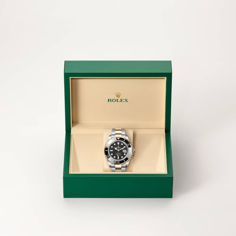 Rolex Sea-Dweller [M126603-0001] in beautiful green presentation box - Kirk Freeport