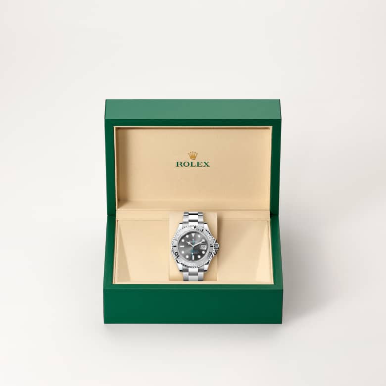 Rolex Yacht-Master 40 [M126622-0001] in beautiful green presentation box - Kirk Freeport