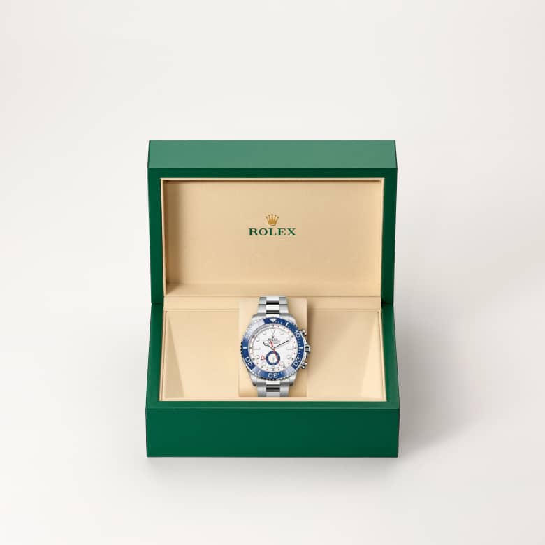 Rolex Yacht-Master II [M126680-0001] in beautiful green presentation box - Kirk Freeport