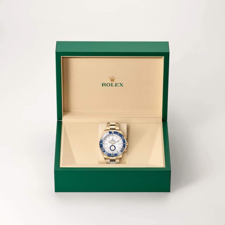 Rolex Yacht-Master II [M126688-0001] in beautiful green presentation box - Kirk Freeport