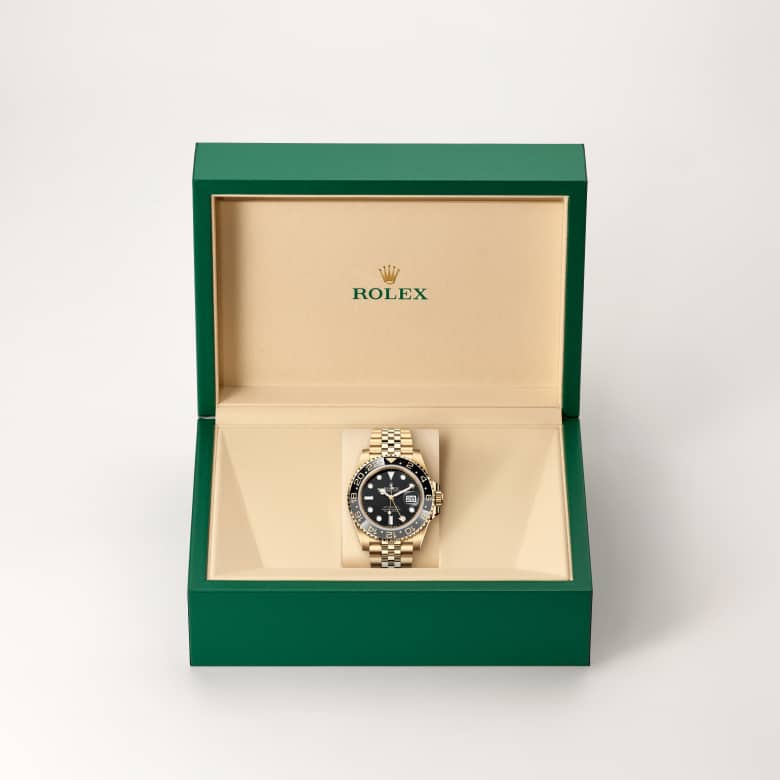 Rolex GMT-Master II [M126718GRNR-0001] in beautiful green presentation box - Kirk Freeport