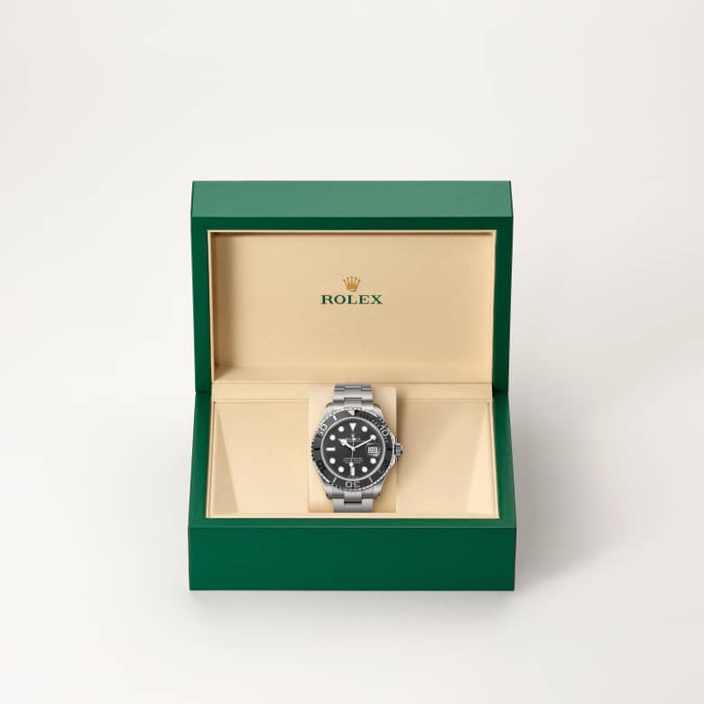 Rolex Yacht-Master 42 [M226627-0001] in beautiful green presentation box - Kirk Freeport