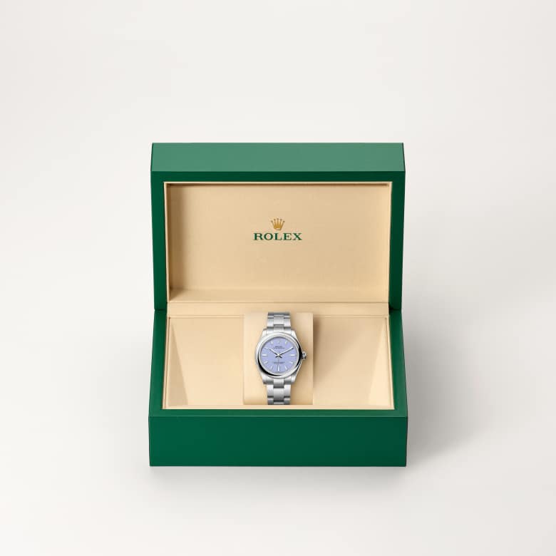 Rolex Oyster Perpetual 31 [M277200-0014] in beautiful green presentation box - Kirk Freeport