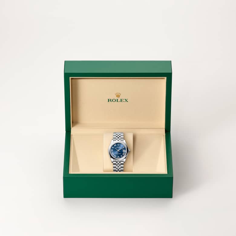 Rolex Datejust 31 [M278240-0018] in beautiful green presentation box - Kirk Freeport