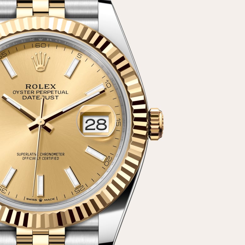 Rolex Datejust 41 [M126333-0010] Champagne-colour dial - Kirk Freeport