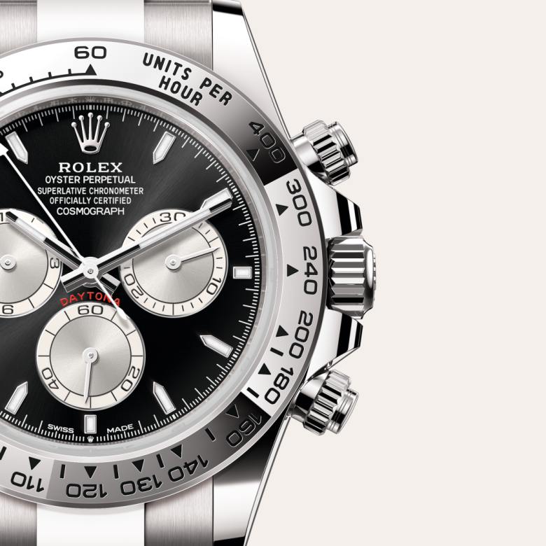 Rolex Cosmograph Daytona [M126509-0001] Bright black and steel dial - Kirk Freeport