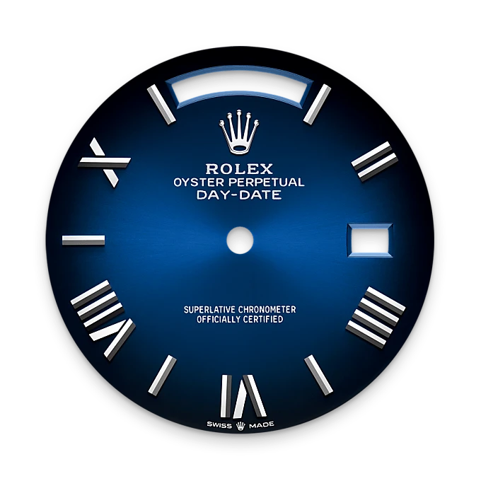 Blue ombré dial - Rolex Day-Date 40 [M228239-0076]