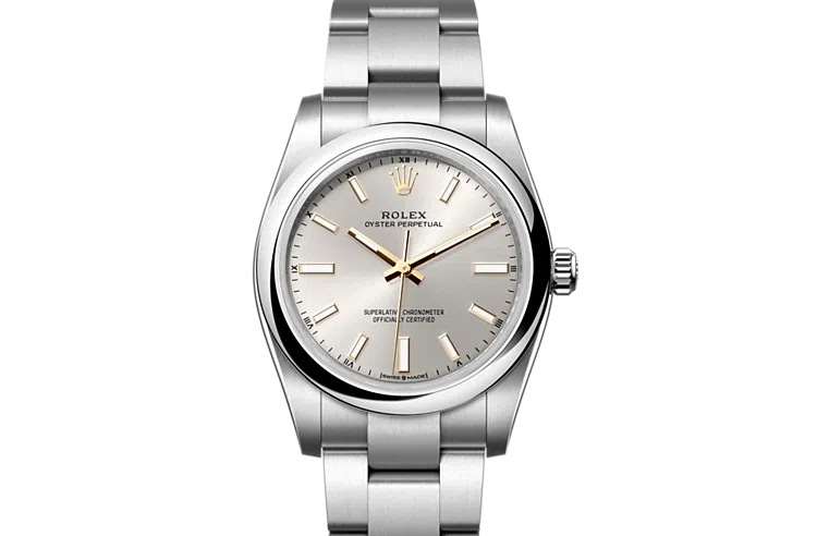 Rolex Oyster Perpetual Oyster, 34 mm, Oystersteel, M124200-0001