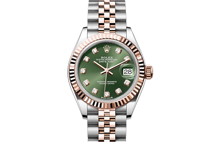 Rolex Lady-Datejust Oyster, 28 mm, Oystersteel and Everose gold, M279171-0007