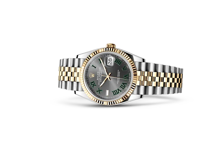 Rolex Datejust Oyster, 36 mm, Oystersteel and yellow gold, M126233-0035