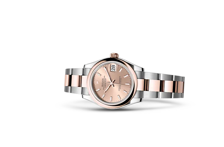 Rolex Datejust Oyster, 31 mm, Oystersteel and Everose gold, M278241-0009