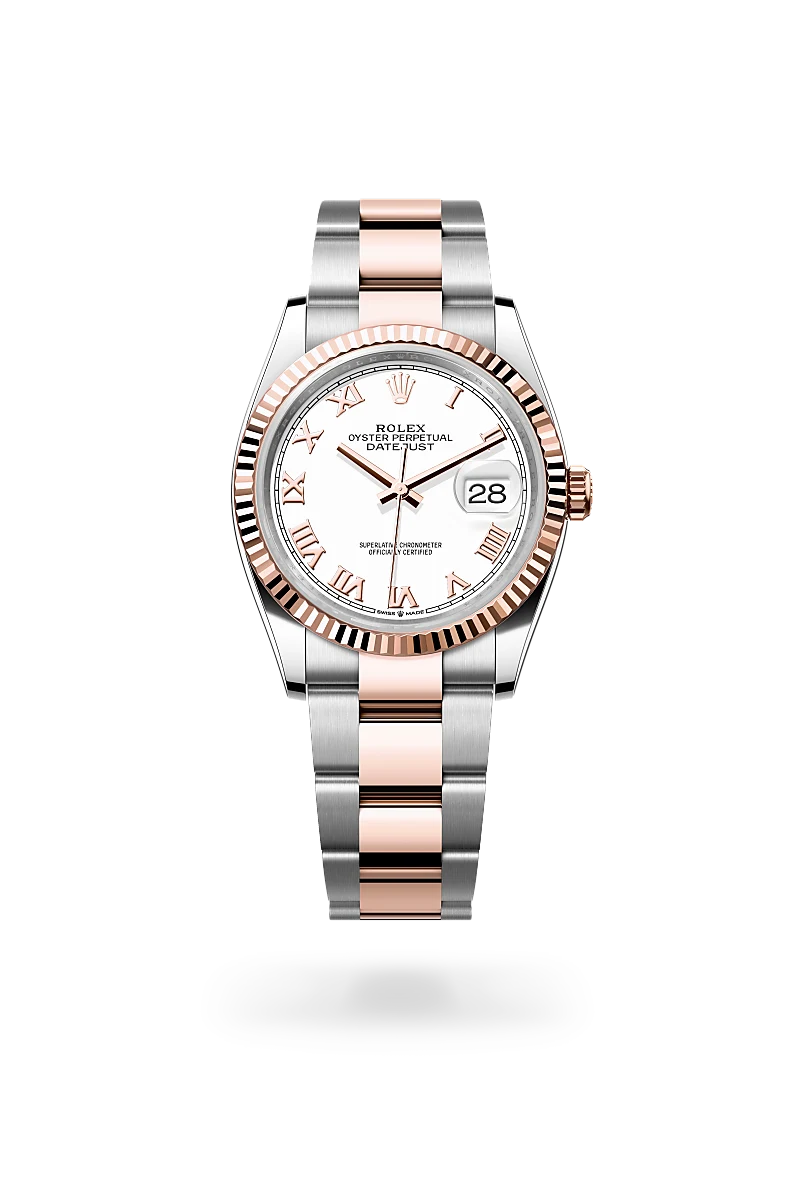 Rolex Datejust 36 in Everose Rolesor - combination of Oystersteel and Everose gold, M126231-0016 - Kirk Freeport