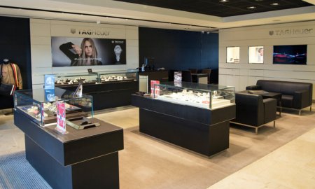 Kirk Freeport Watches page TAG Heuer Store Interior