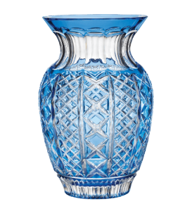 Waterford Fleurolofy Molly Bouquet Vase in Light Blue at Kirk Freeport in the Cayman Islands