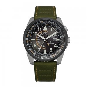 Citizen Watches Black and dark green watch