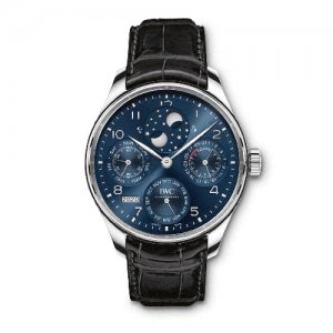 IWC Schaffhausen Watches timeless grey watch with black band