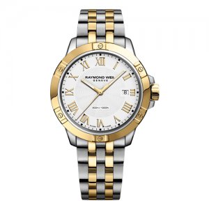 https://kirkfreeport.net/wp-content/uploads/2015/10/RW-500x500-8160-STP-00308-1-300x300.jpg Raymond Weil Watches Geneve Grey and metallic yellow watch