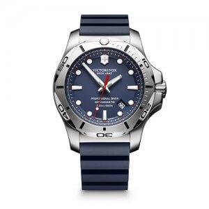 Victorinox Swiss Army stylish grey and blue watch